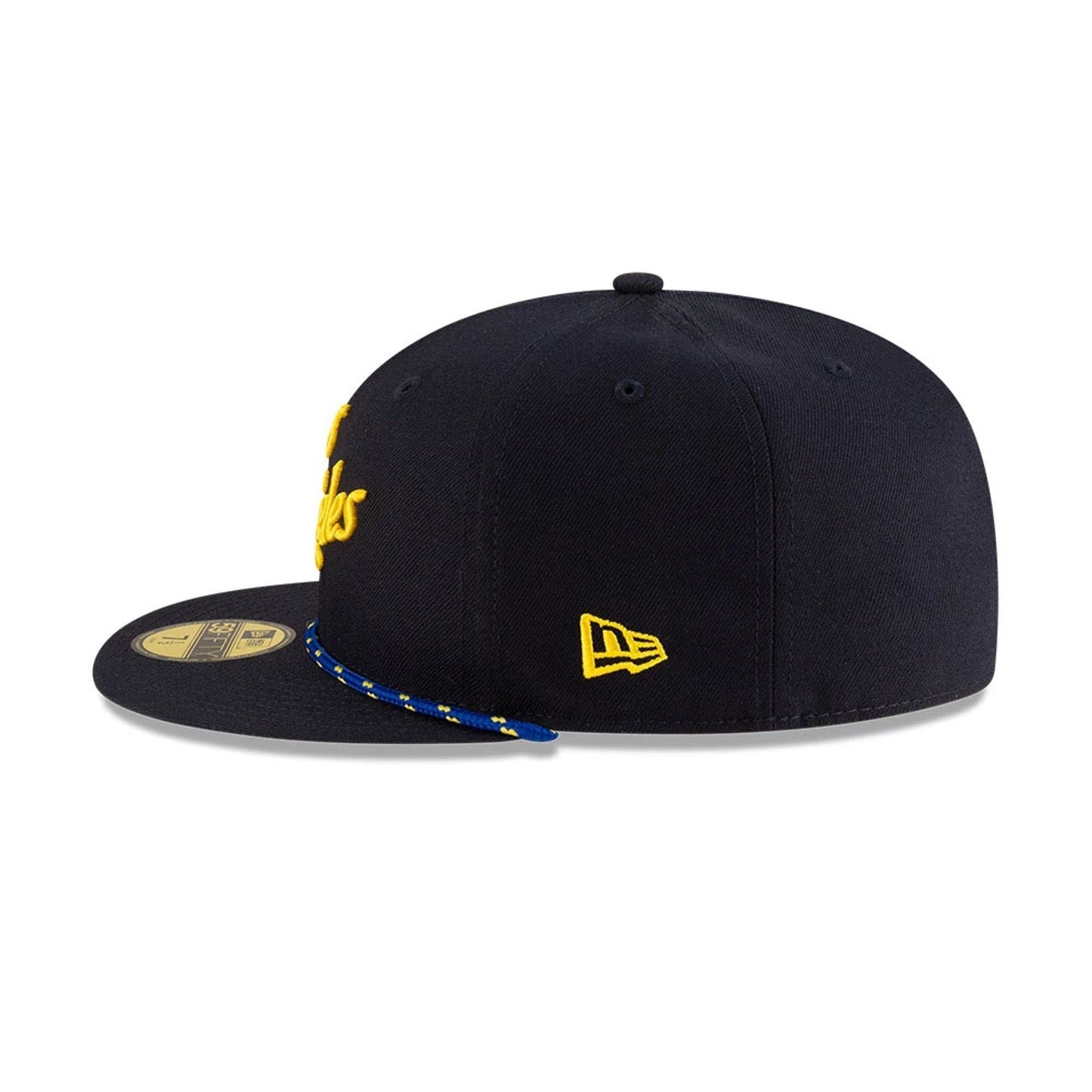 This is a LA Rams NFL Rivalry 2025 Dark Blue 59FIFTY Fitted Cap 6