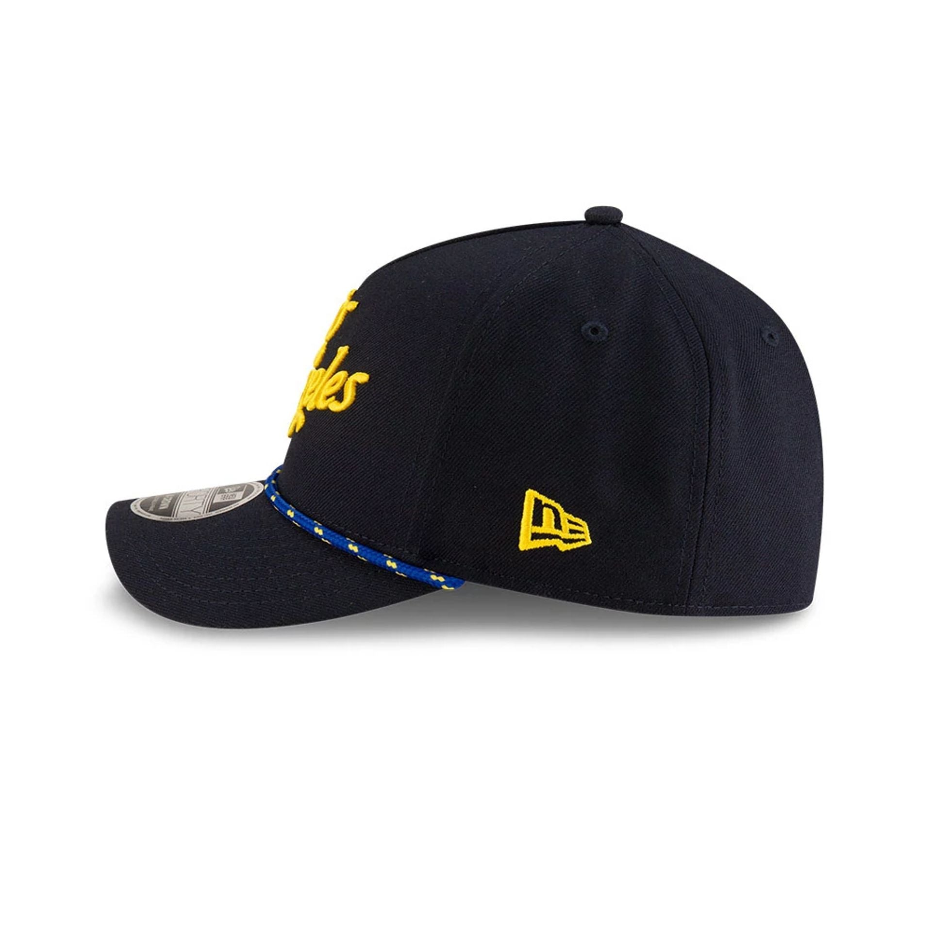 This is a LA Rams NFL Rivalry 2025 Dark Blue 9FORTY M-Crown A-Frame Adjustable Cap 6