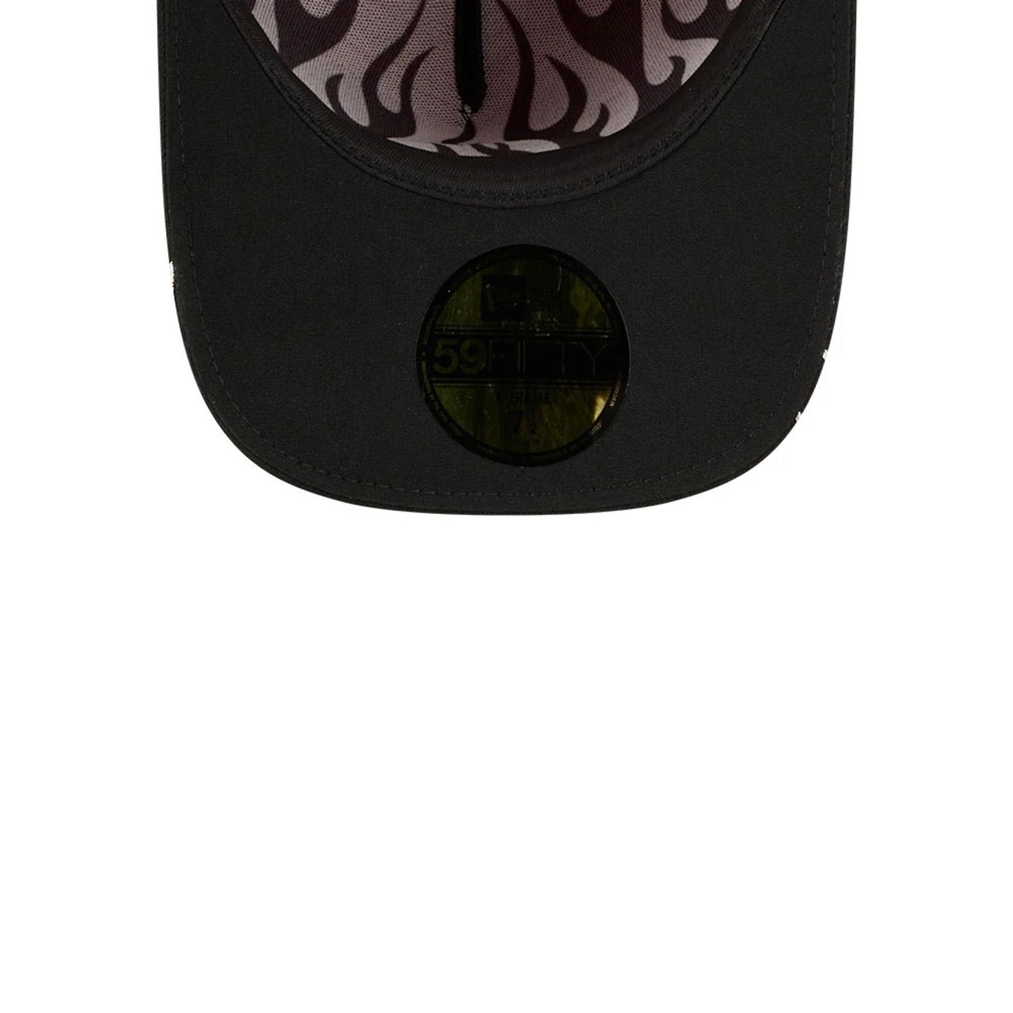 This is a Cincinnati Reds MLB Bristol 2025 Red 59FIFTY A-Frame Fitted Cap 2