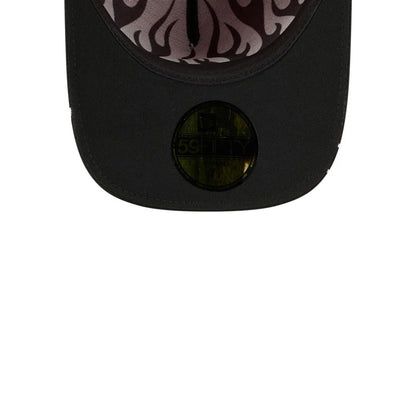 This is a Cincinnati Reds MLB Bristol 2025 Red 59FIFTY A-Frame Fitted Cap 2