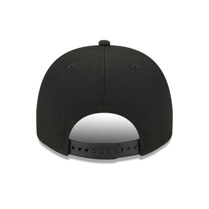 This is a MLB Multi Team MLB Bristol 2025 Black 9FIFTY A-Frame Snapback Adjustable Cap 7