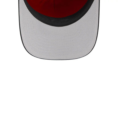 This is a Chicago Bulls NBA Tip Off 2025 Black 9FORTY M-Crown A-Frame Adjustable Cap 2