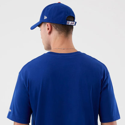 The Male model is wearing New York Mets MLB Sport Classic Blue T-Shirt  5
