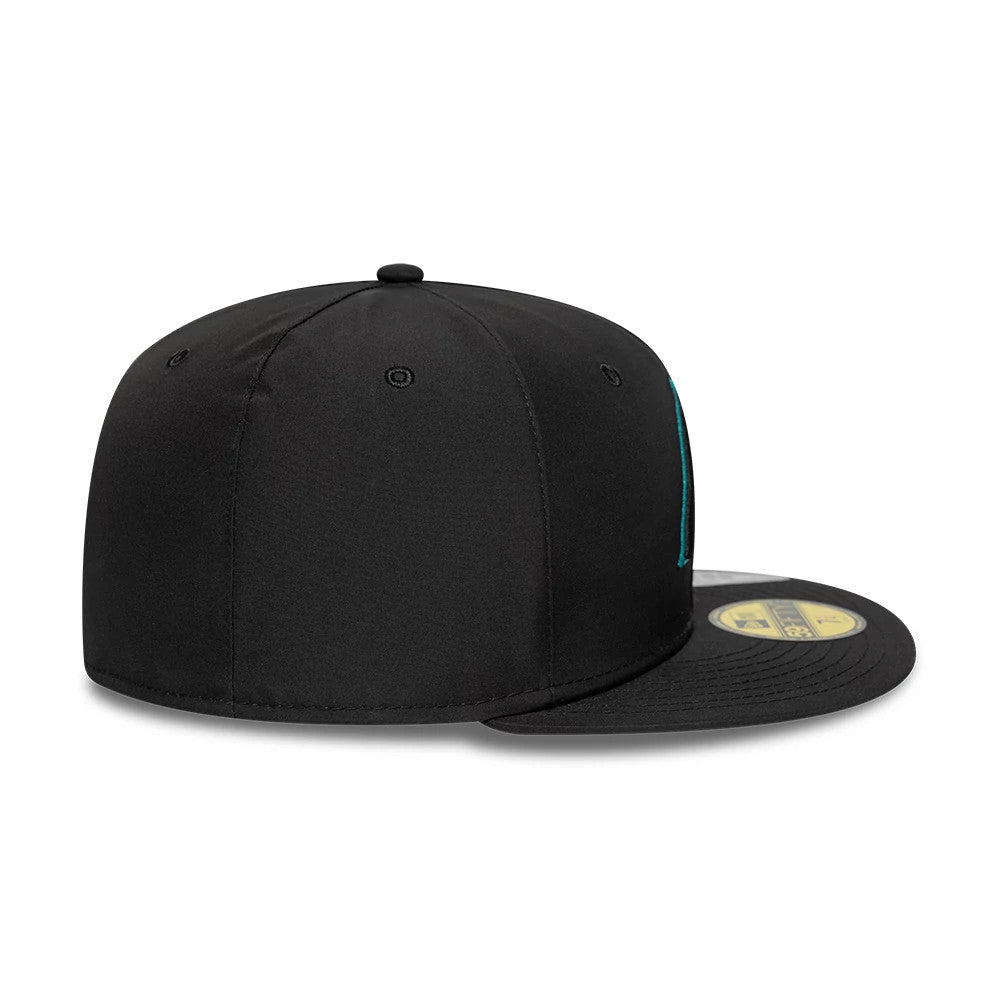 This is a Arizona Diamondbacks MLB Gore-Tex Black 59FIFTY Fitted Cap 6