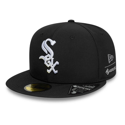 This is a Chicago White Sox MLB Gore-Tex Black 59FIFTY Fitted Cap 1