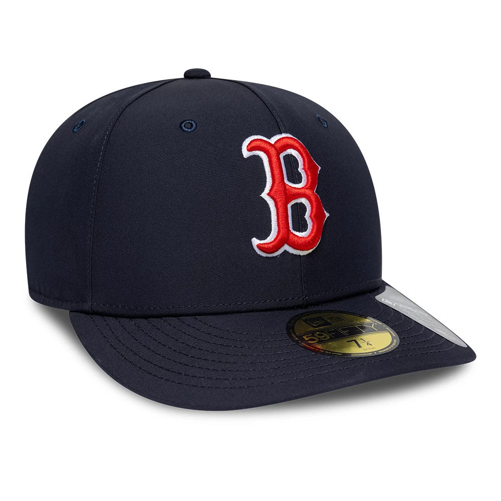 This is a Boston Red Sox MLB Gore-Tex Navy 59FIFTY Fitted Cap 4