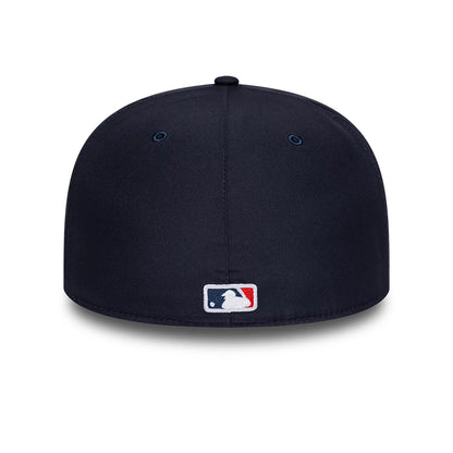 This is a Boston Red Sox MLB Gore-Tex Navy 59FIFTY Fitted Cap 7
