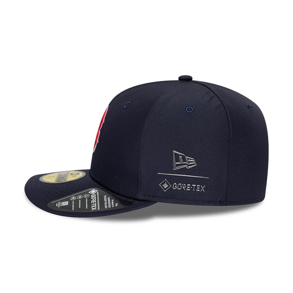 This is a Boston Red Sox MLB Gore-Tex Navy 59FIFTY Fitted Cap 5