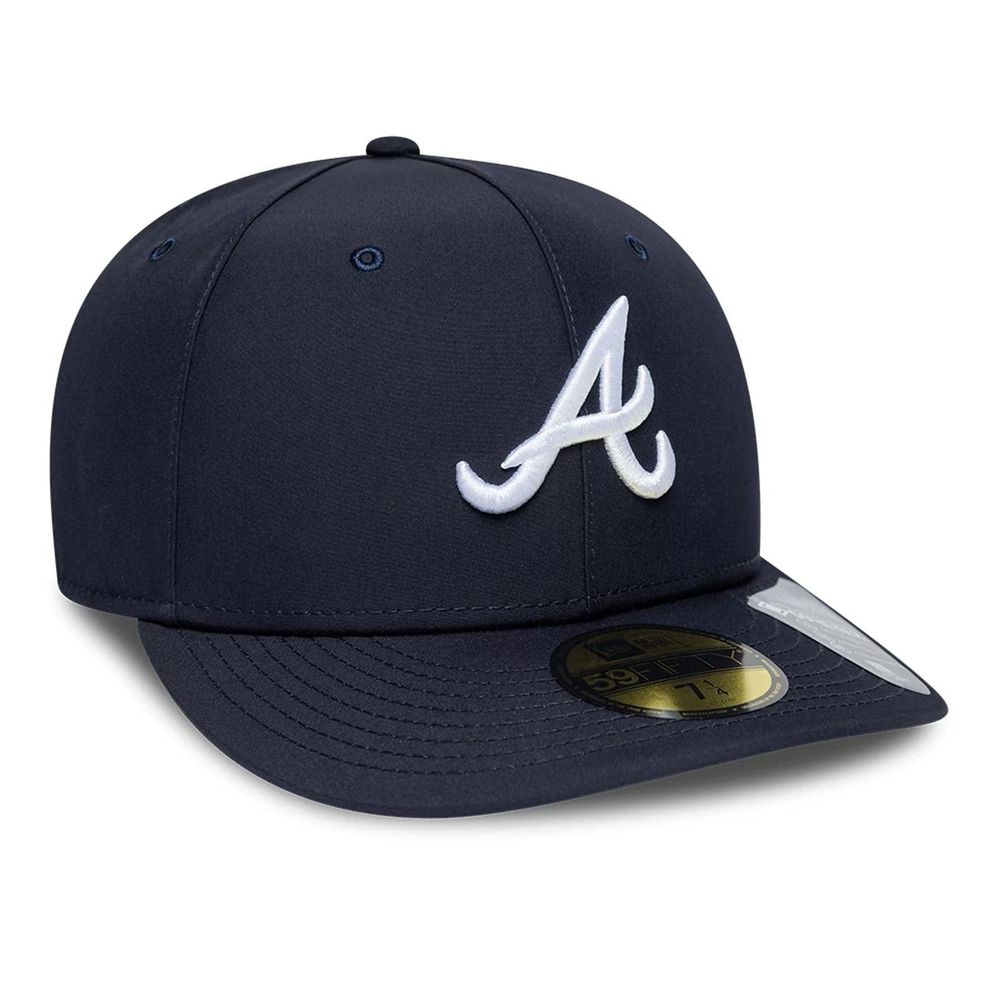 This is a Atlanta Braves MLB Gore-Tex Navy 59FIFTY Fitted Cap 4