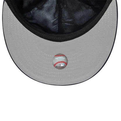 This is a Atlanta Braves MLB Gore-Tex Navy 59FIFTY Fitted Cap 2
