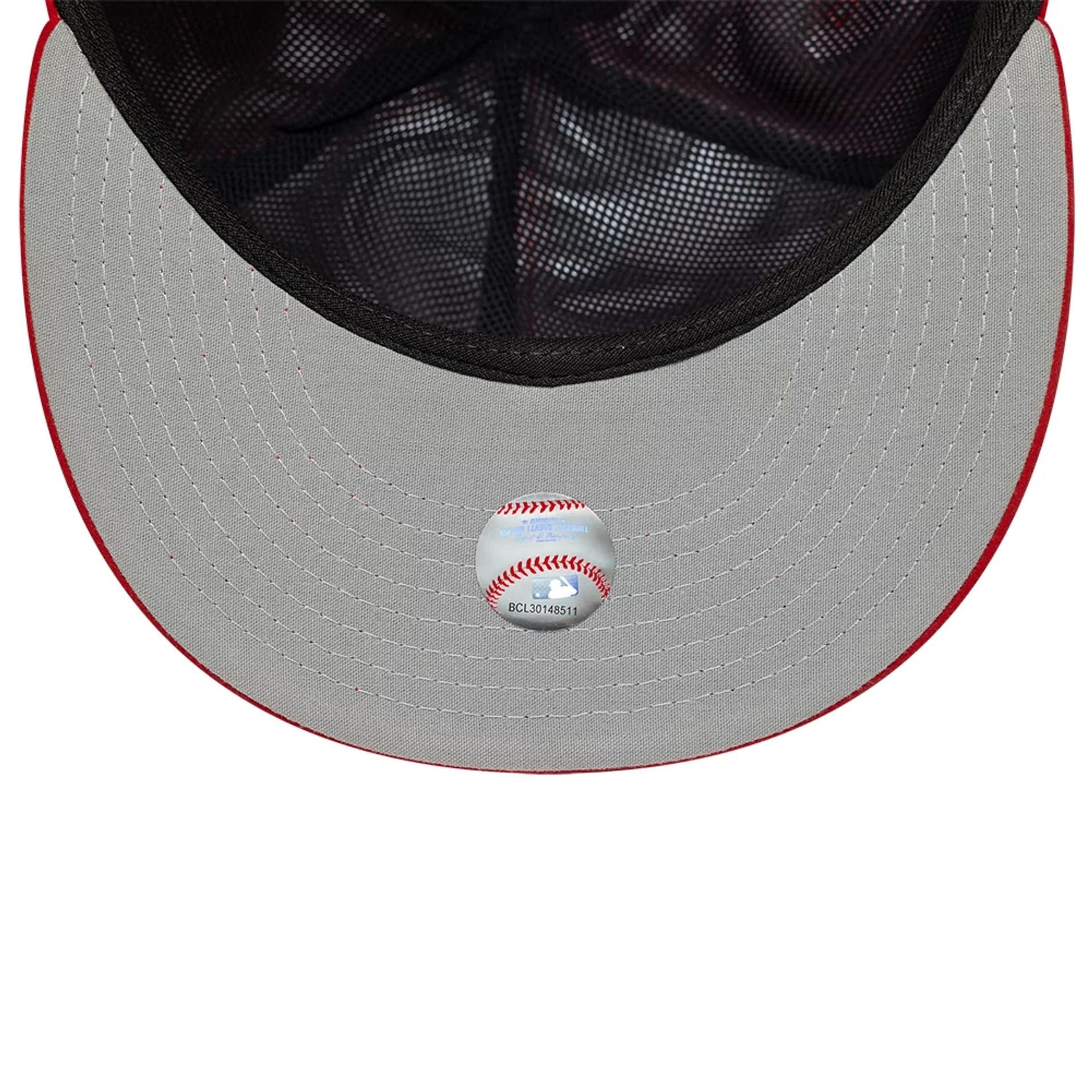 This is a LA Angels MLB Gore-Tex Red 59FIFTY Fitted Cap 2