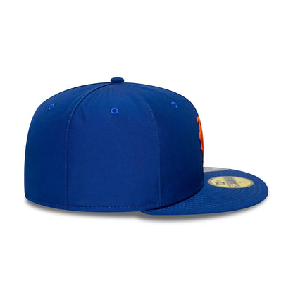 This is a New York Mets MLB Gore-Tex Blue 59FIFTY Fitted Cap 6