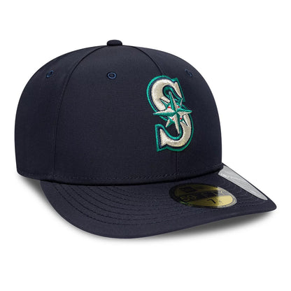 This is a Seattle Mariners MLB Gore-Tex Navy 59FIFTY Fitted Cap 4
