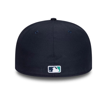 This is a Seattle Mariners MLB Gore-Tex Navy 59FIFTY Fitted Cap 7