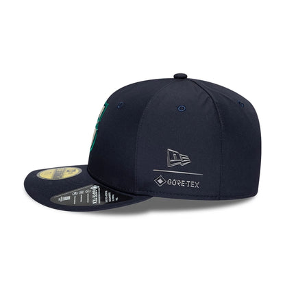 This is a Seattle Mariners MLB Gore-Tex Navy 59FIFTY Fitted Cap 5