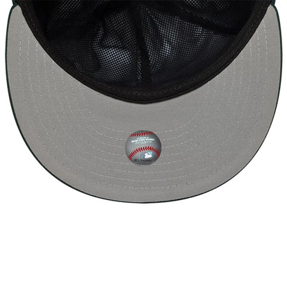 This is a Athletics MLB Gore-Tex Dark Green 59FIFTY Fitted Cap 2