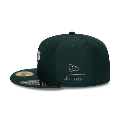 This is a Athletics MLB Gore-Tex Dark Green 59FIFTY Fitted Cap 5
