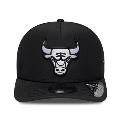 This is a Chicago Bulls NBA Gore-Tex Black 9FIFTY A-Frame Snapback Adjustable Cap 3