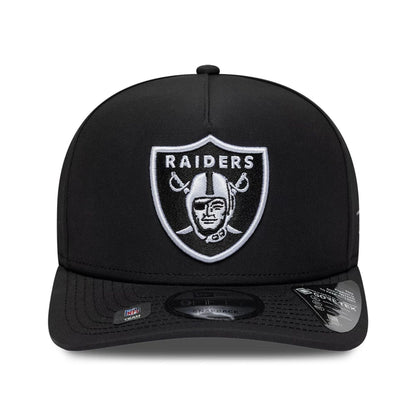 This is a Las Vegas Raiders NFL Gore-Tex Black 9FIFTY A-Frame Snapback Adjustable Cap 3