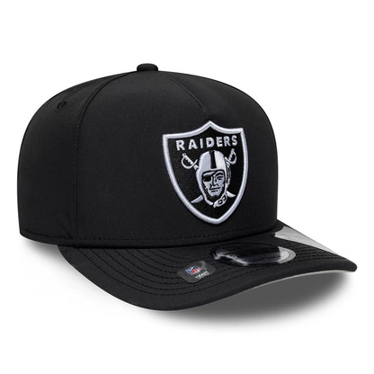 This is a Las Vegas Raiders NFL Gore-Tex Black 9FIFTY A-Frame Snapback Adjustable Cap 4