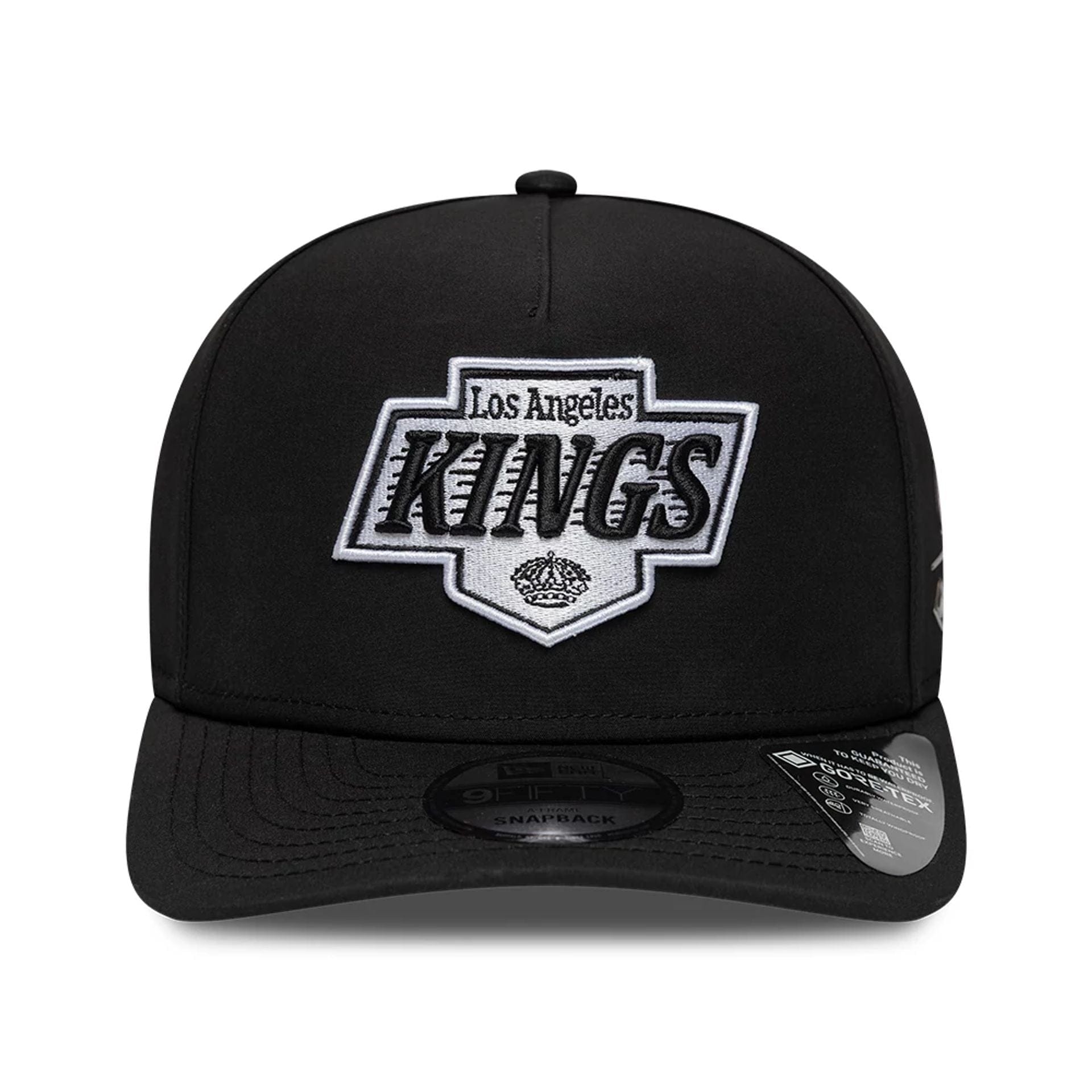 This is a LA Kings NHL Gore-Tex Black 9FIFTY A-Frame Snapback Adjustable Cap 4