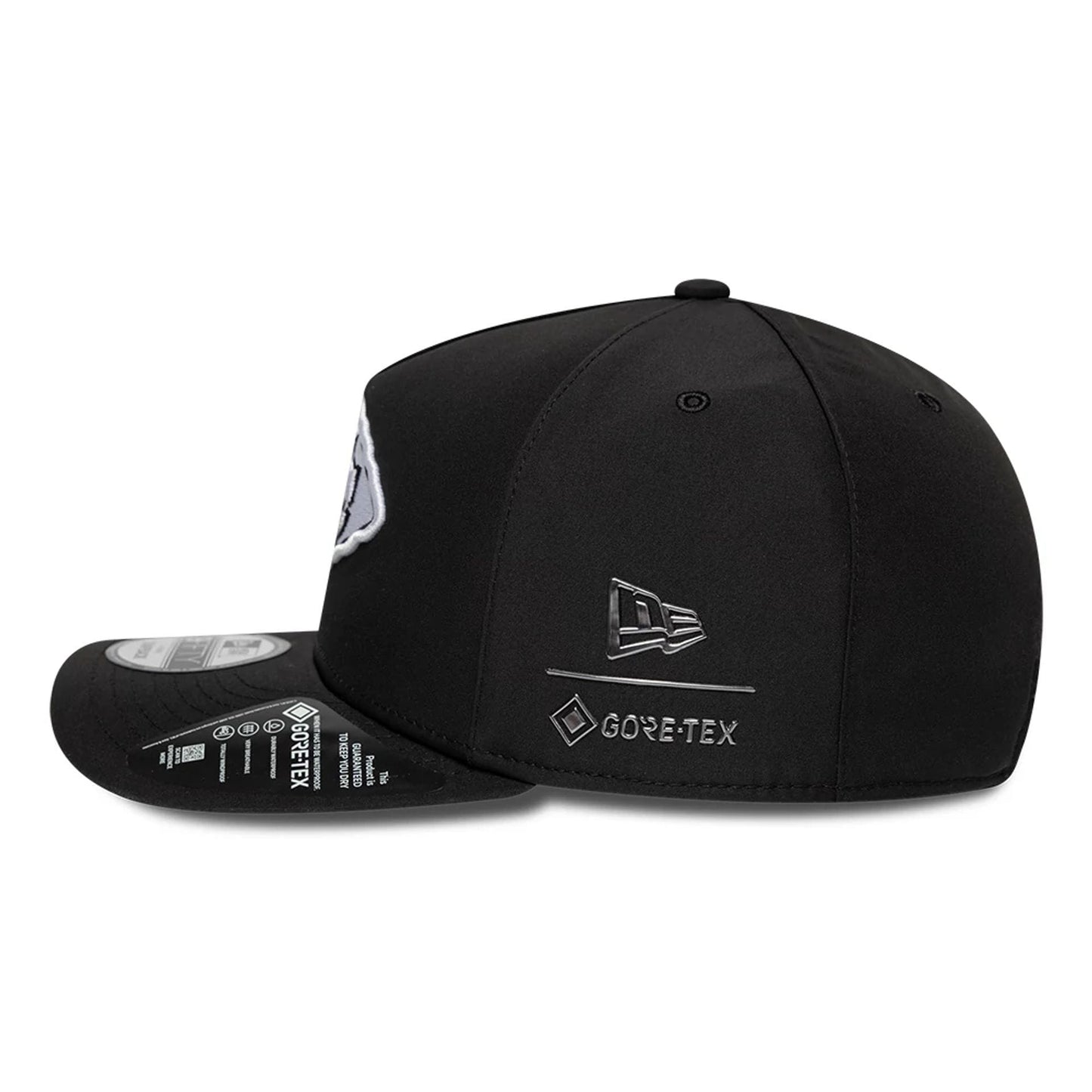 This is a Kansas City Chiefs NFL Gore-Tex Black 9FIFTY A-Frame Snapback Adjustable Cap 5