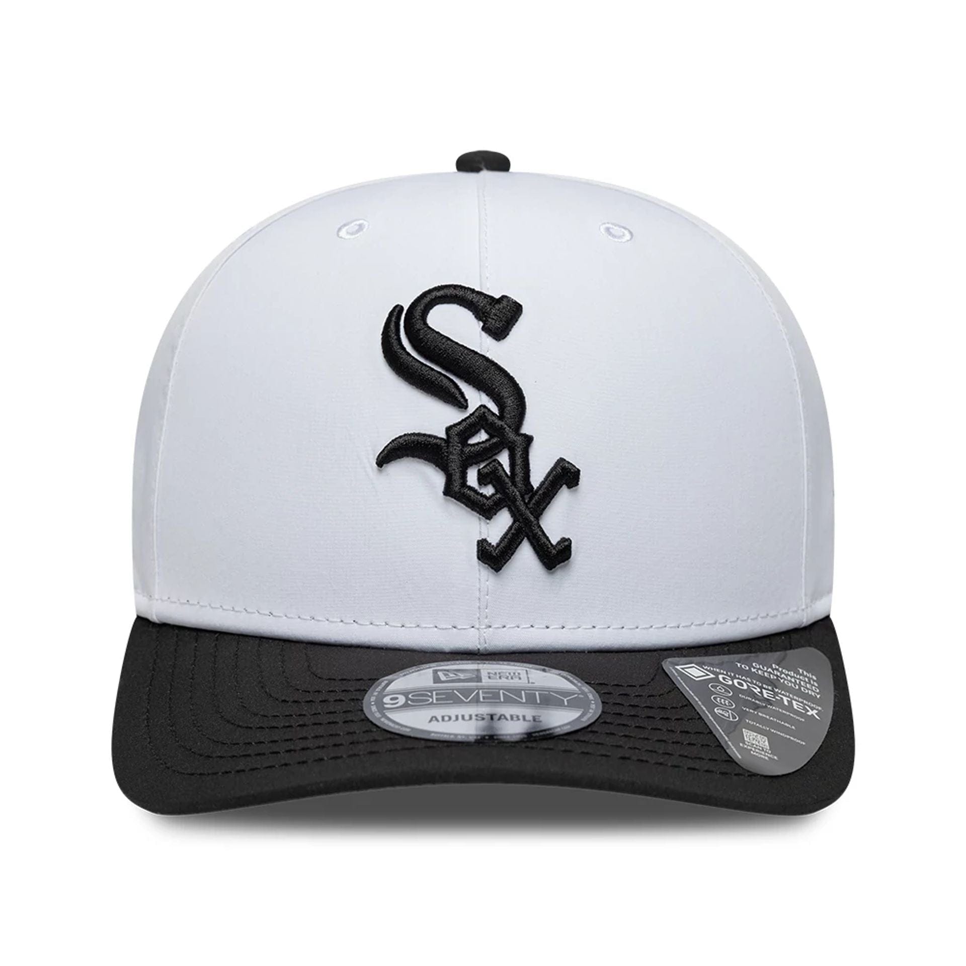 This is a Chicago White Sox MLB Gore-Tex Black 9SEVENTY Stretch Snap Adjustable Cap 3