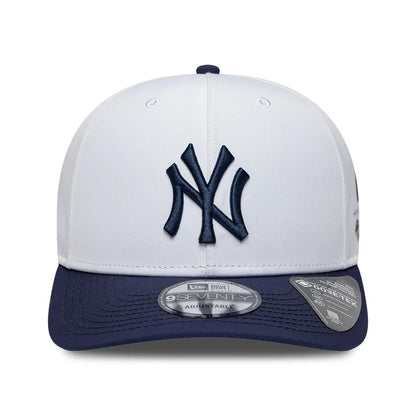 This is a New York Yankees MLB Gore-Tex White 9SEVENTY Stretch Snap Adjustable Cap 3