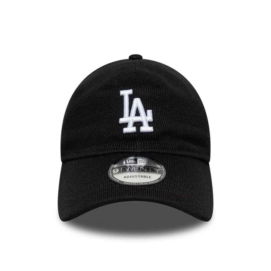 This is a LA Dodgers MLB Merino Wool Black 9TWENTY Adjustable Cap 2