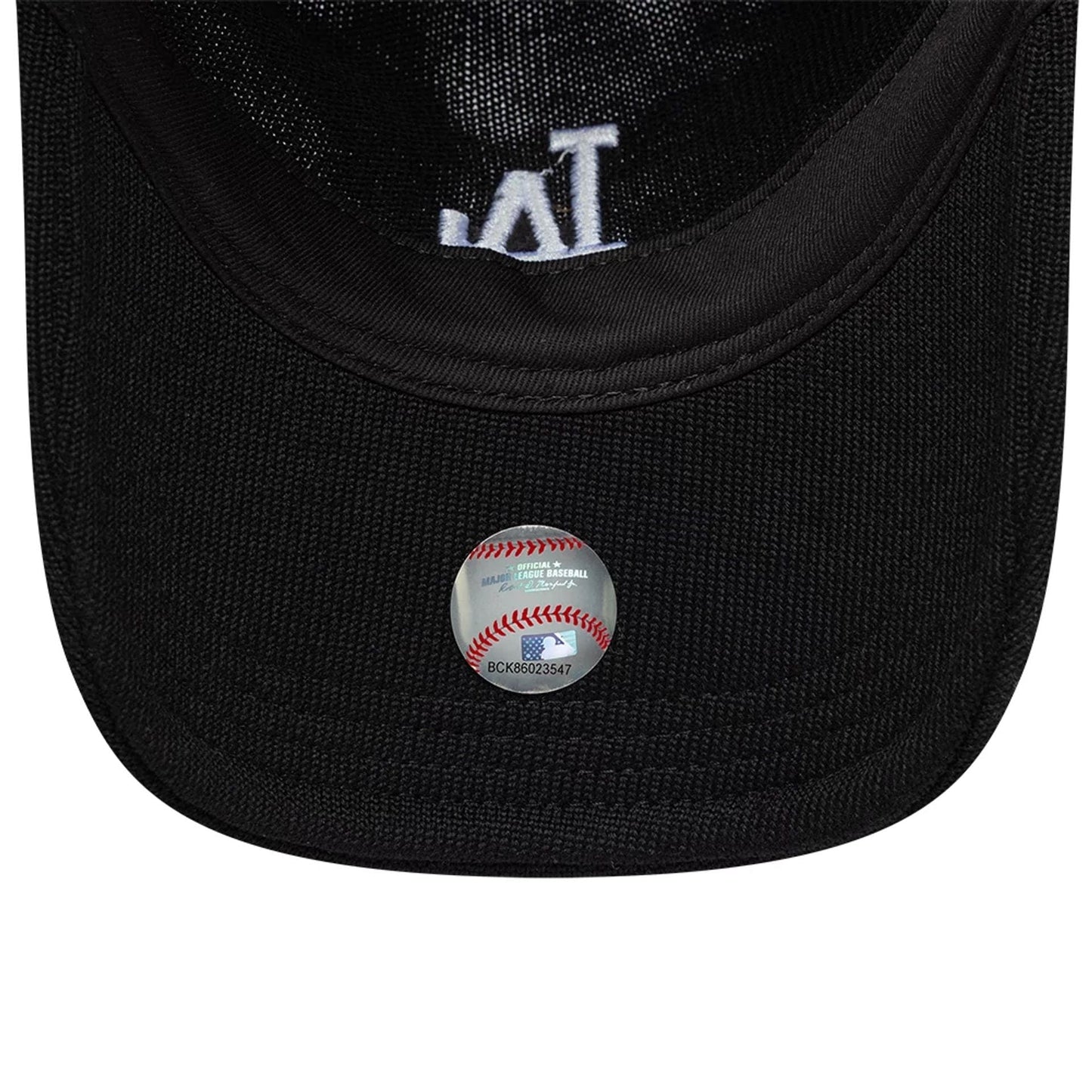 This is a LA Dodgers MLB Merino Wool Black 9TWENTY Adjustable Cap 6