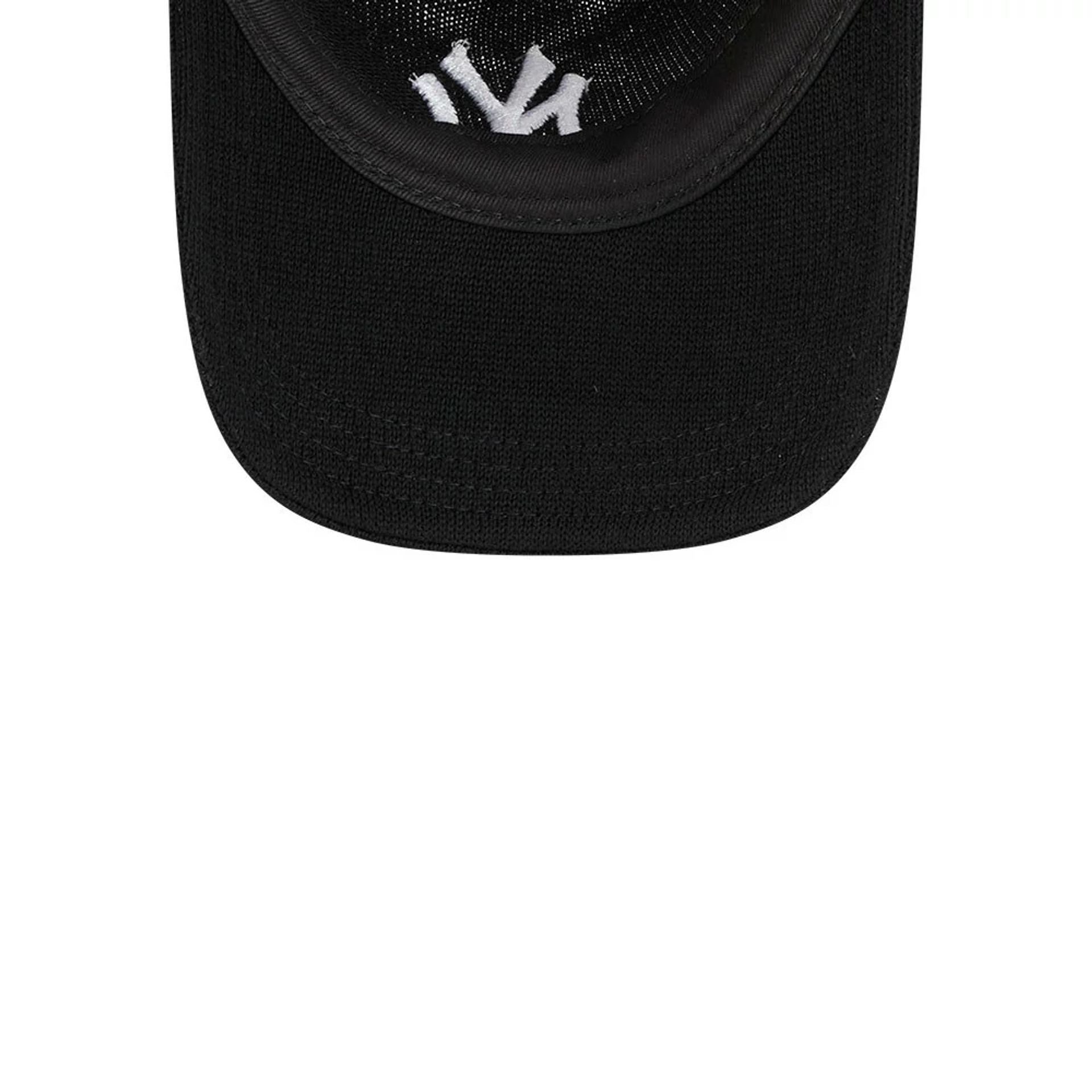 This is a New York Yankees MLB Merino Wool Black 9TWENTY Adjustable Cap 7