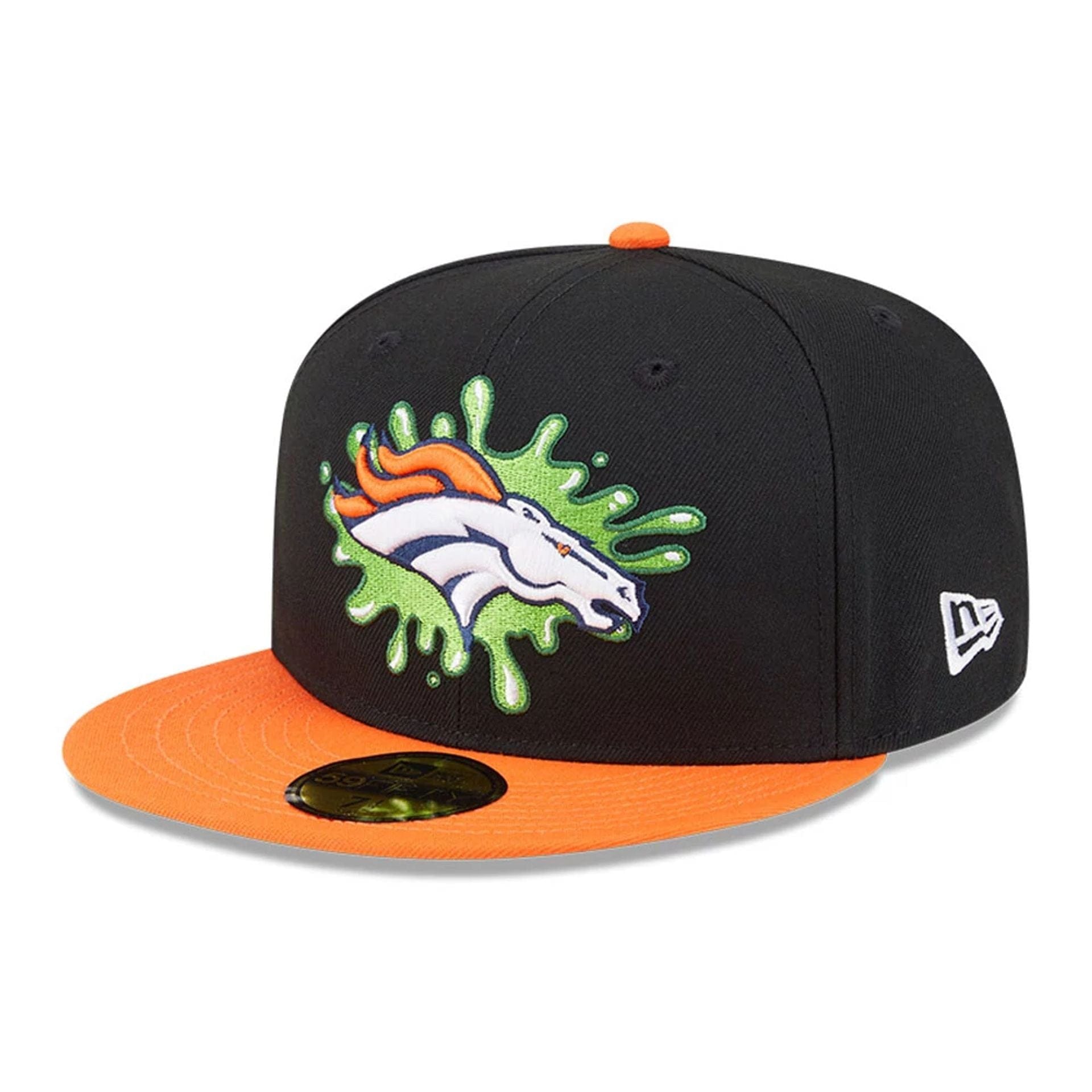 Pictured is this Denver Broncos NFL x Nickelodeon black 59FIFTY Fitted cap. 1