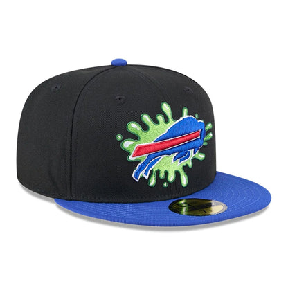 Pictured is this Buffalo Bills NFL x Nickelodeon black 59FIFTY Fitted cap. 4