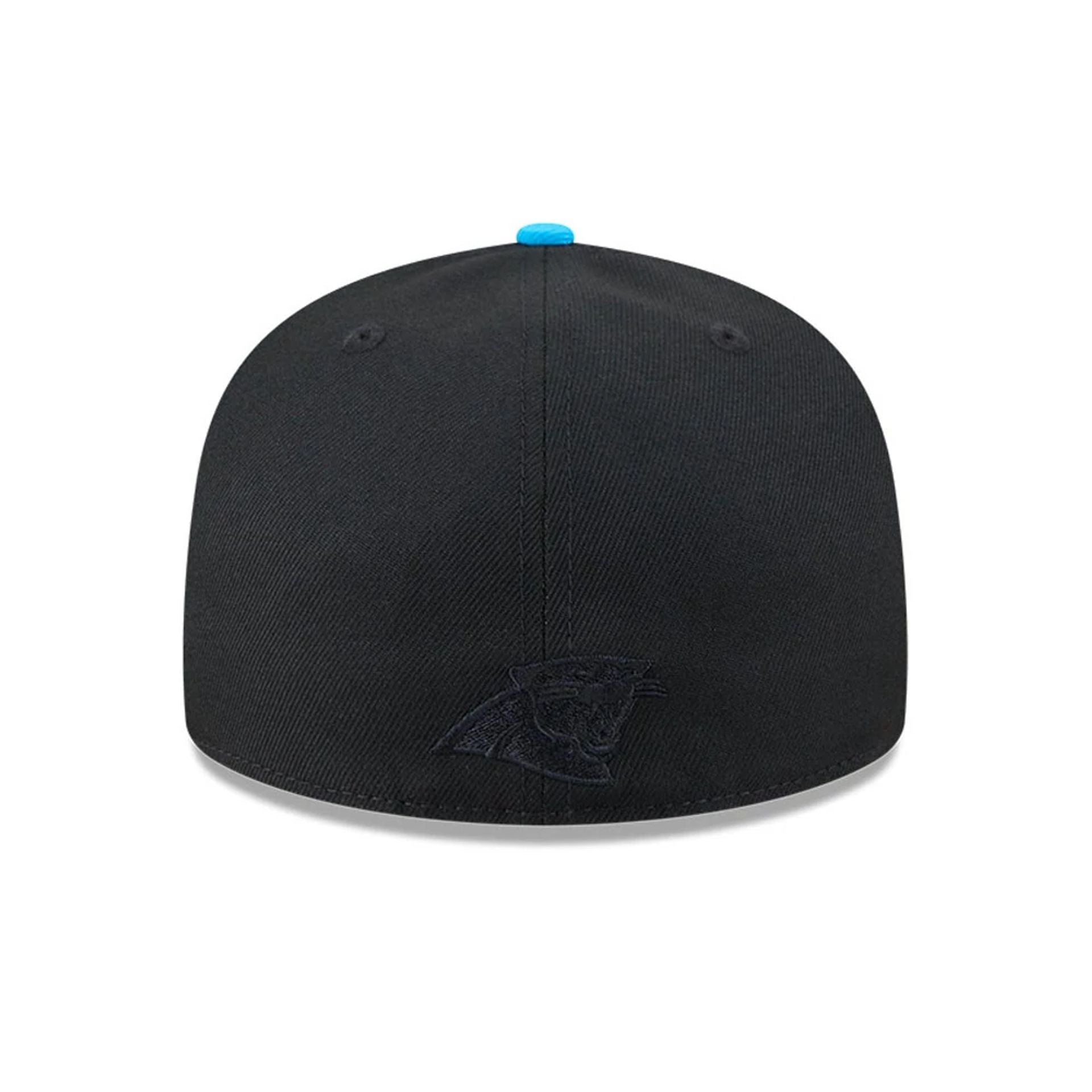 Pictured is this Carolina Panthers NFL x Nickelodeon black 59FIFTY Fitted cap. 5