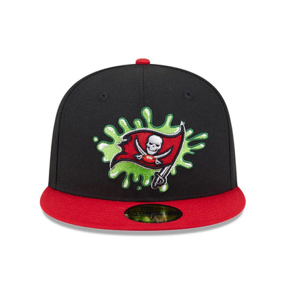 Pictured is this Tampa Bay Buccaneers NFL x Nickelodeon black 59FIFTY Fitted cap. 3