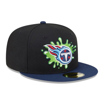 Pictured is this Tennessee Titans NFL x Nickelodeon black 59FIFTY Fitted cap. 4