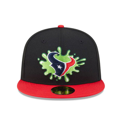 Pictured is this Houston Texans NFL x Nickelodeon black 59FIFTY Fitted cap. 3