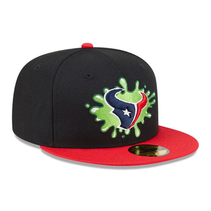 Pictured is this Houston Texans NFL x Nickelodeon black 59FIFTY Fitted cap. 4