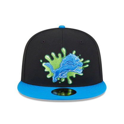 Pictured is this Detroit Lions NFL x Nickelodeon black 59FIFTY Fitted cap. 3