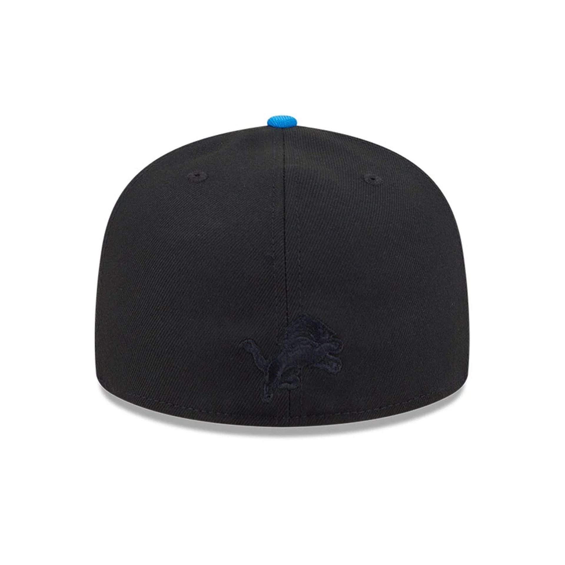 Pictured is this Detroit Lions NFL x Nickelodeon black 59FIFTY Fitted cap. 7