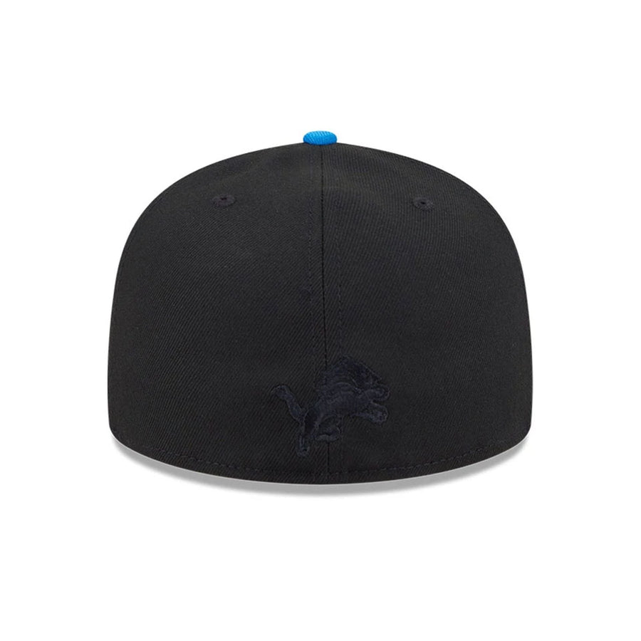 Pictured is this Detroit Lions NFL x Nickelodeon black 59FIFTY Fitted cap. 7