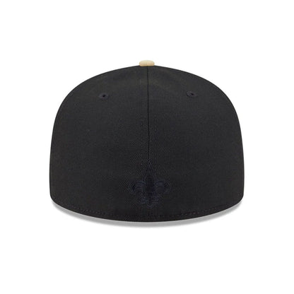 Pictured is this New Orleans Saints NFL x Nickelodeon black 59FIFTY Fitted cap. 5