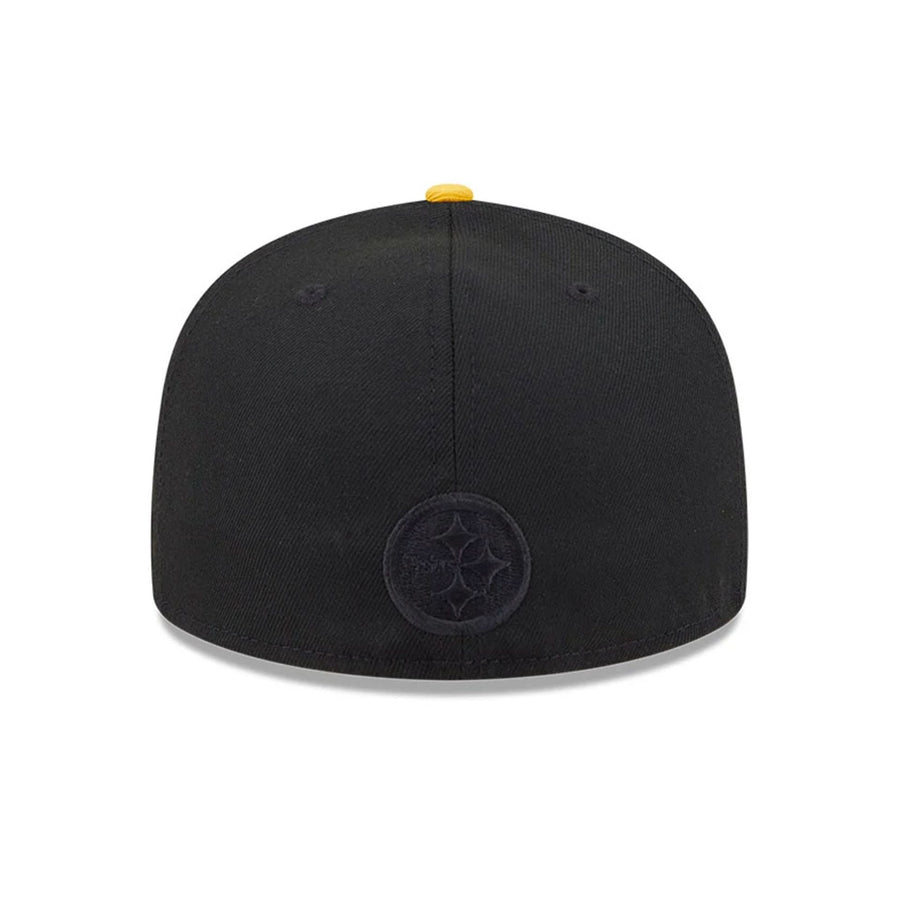 Pictured is this Pittsburgh Steelers NFL x Nickelodeon black 59FIFTY Fitted cap. 5