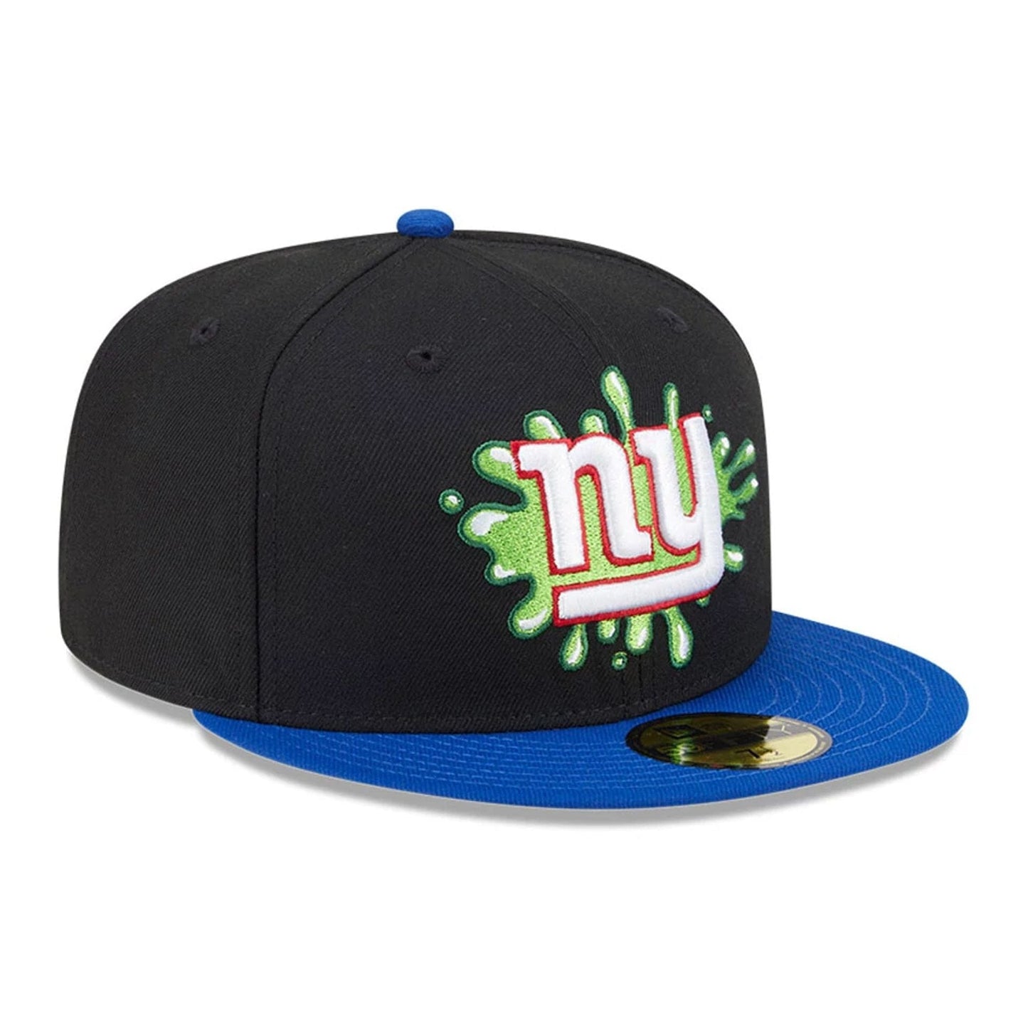 Pictured is this New York Giants NFL x Nickelodeon black 59FIFTY Fitted cap. 4