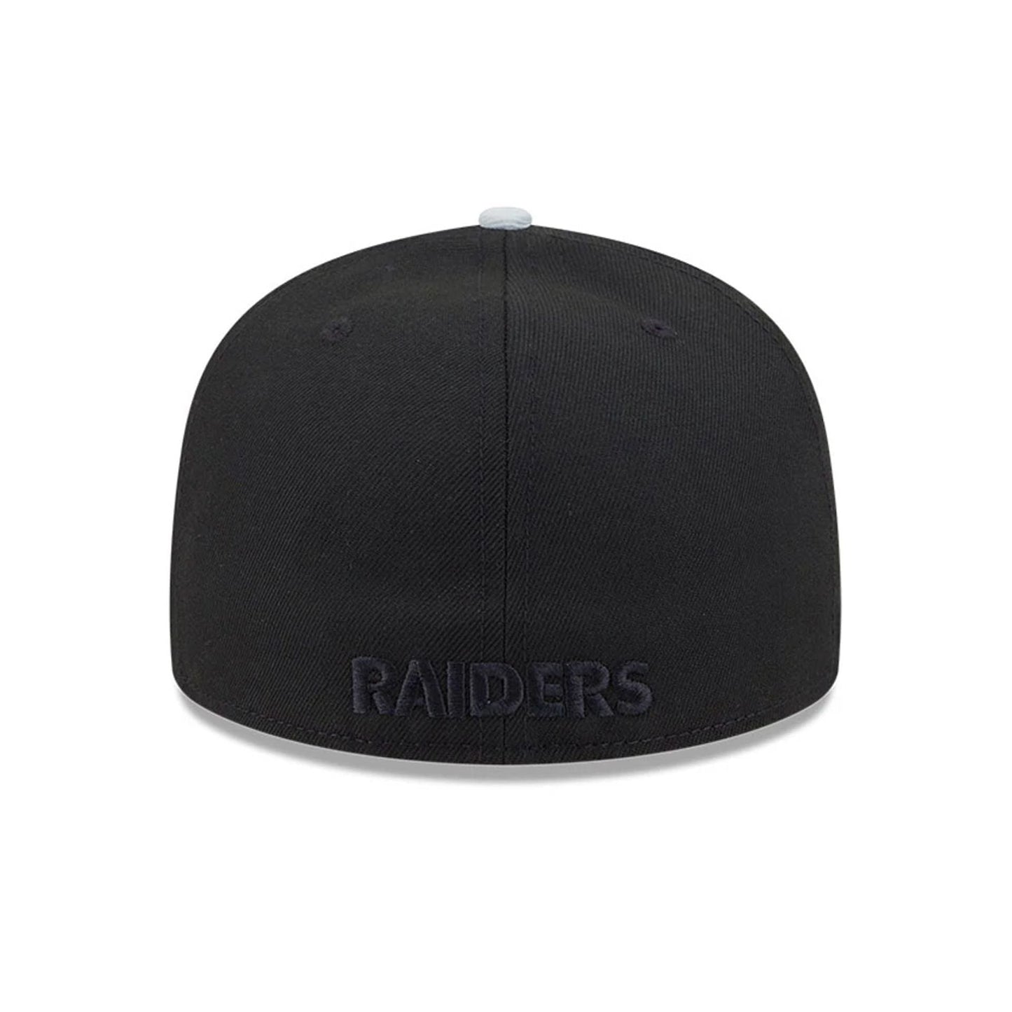 Pictured is this Las Vegas Raiders NFL x Nickelodeon black 59FIFTY Fitted cap. 7