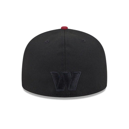 Pictured is this Washington Commanders NFL x Nickelodeon black 59FIFTY Fitted cap. 5