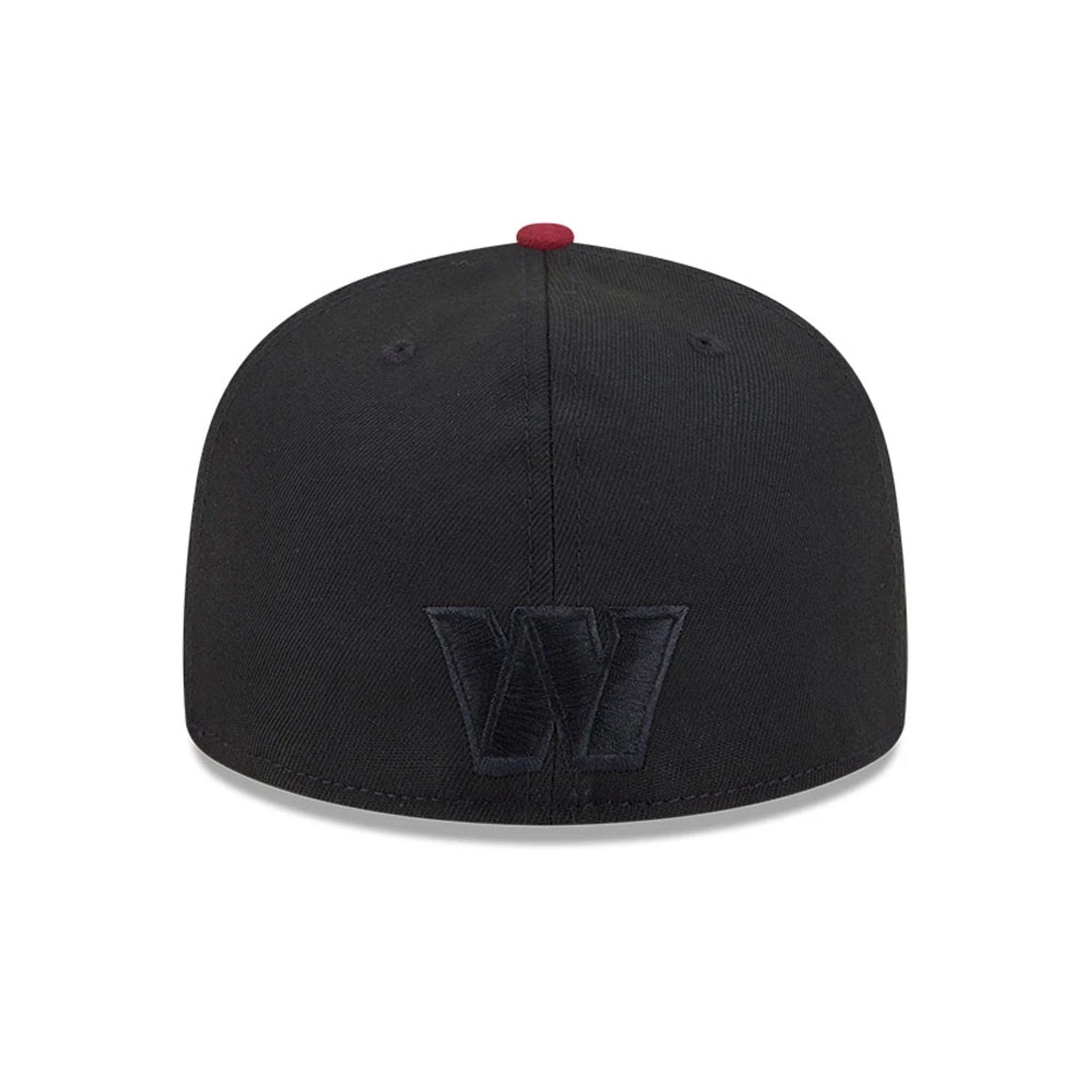 Pictured is this Washington Commanders NFL x Nickelodeon black 59FIFTY Fitted cap. 5