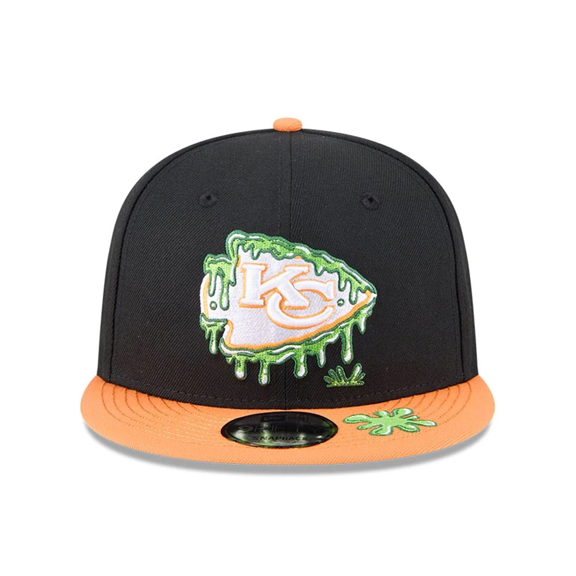 Pictured is this Kansas City Chiefs NFL x Nickelodeon black 9FIFTY Snapback cap. 3