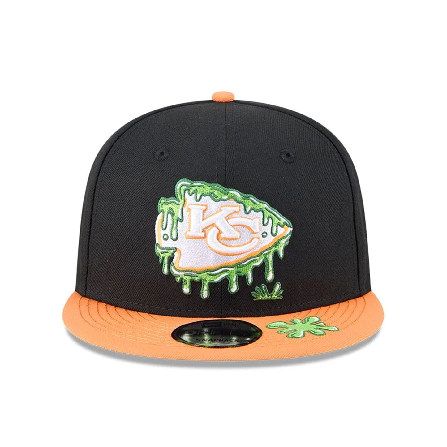 Pictured is this Kansas City Chiefs NFL x Nickelodeon black 9FIFTY Snapback cap. 3