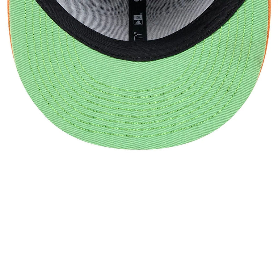 Pictured is this New York Jets NFL x Nickelodeon black 9FIFTY Snapback cap. 2